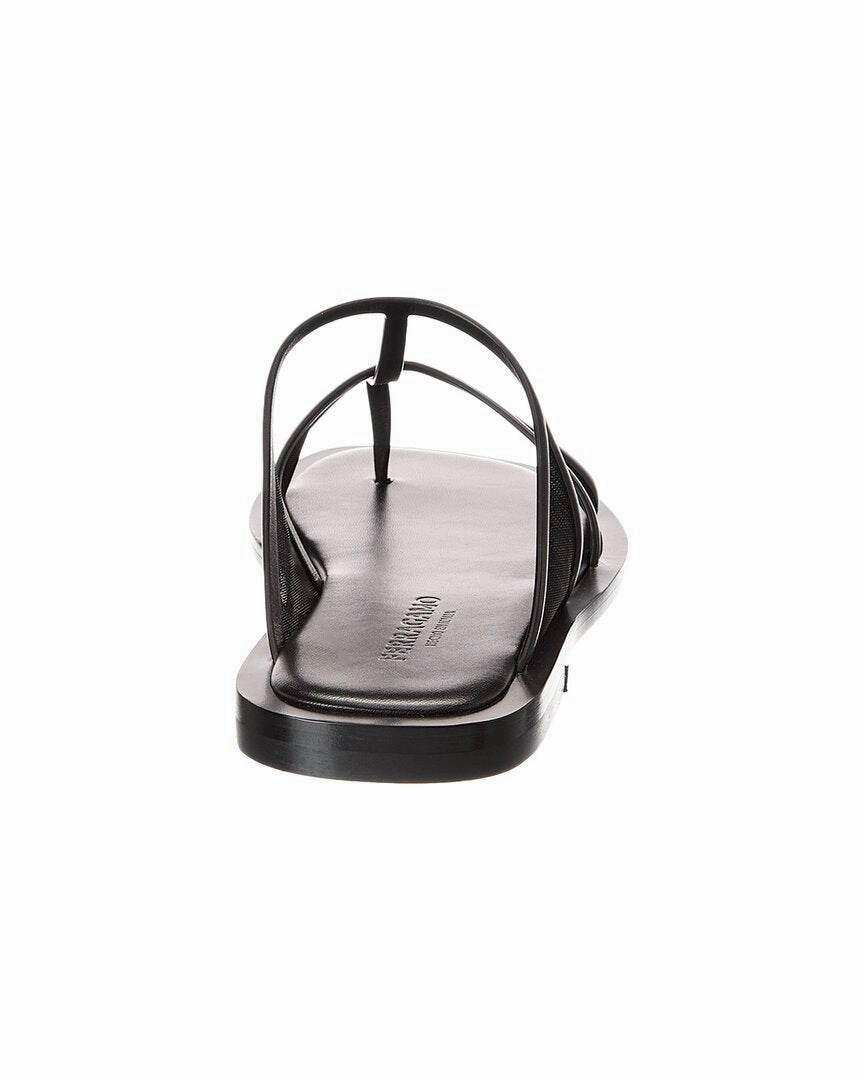 Ferragamo Gioventu Leather Sandal Sandals With Great Arch Support