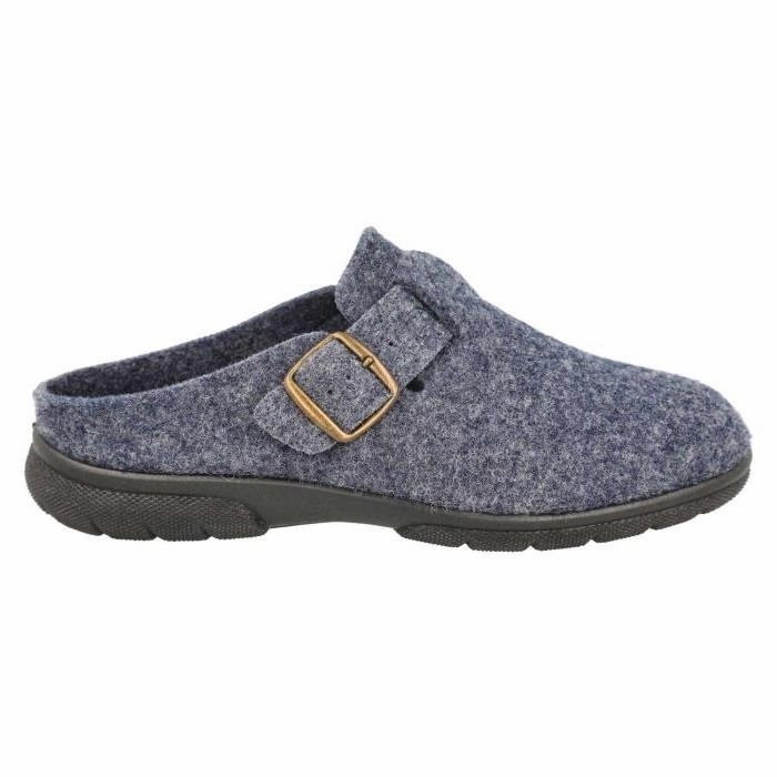 Men's Wide Fit DB Skyfall Mule Buckle Slippers Vionic Slippers Relax