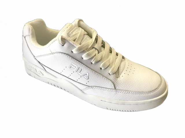 Fila scarpa sneakers da uomo Town Classic Lux 1011256.91X bianco Shoes Sneakers