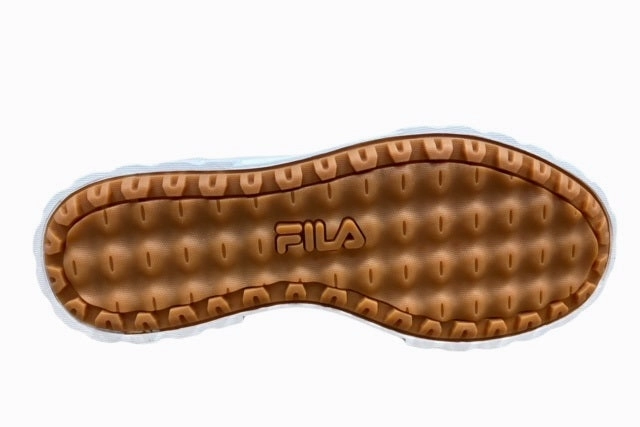 Anta Sneakers Fila scarpa sneakers in pelle con zeppa da donna Sandblast  1011035.1FG bianco