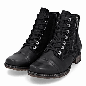 Remonte Chandra 82 Black Bootie (Women's) Boots Of The Elvenkind