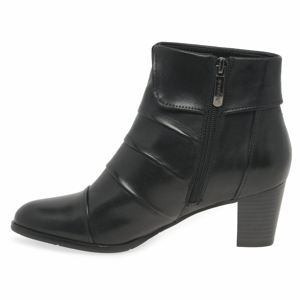 Regarde Le Ciel Sonia 134 Bootie Elefant Glo Black (Women's) Punk Boots