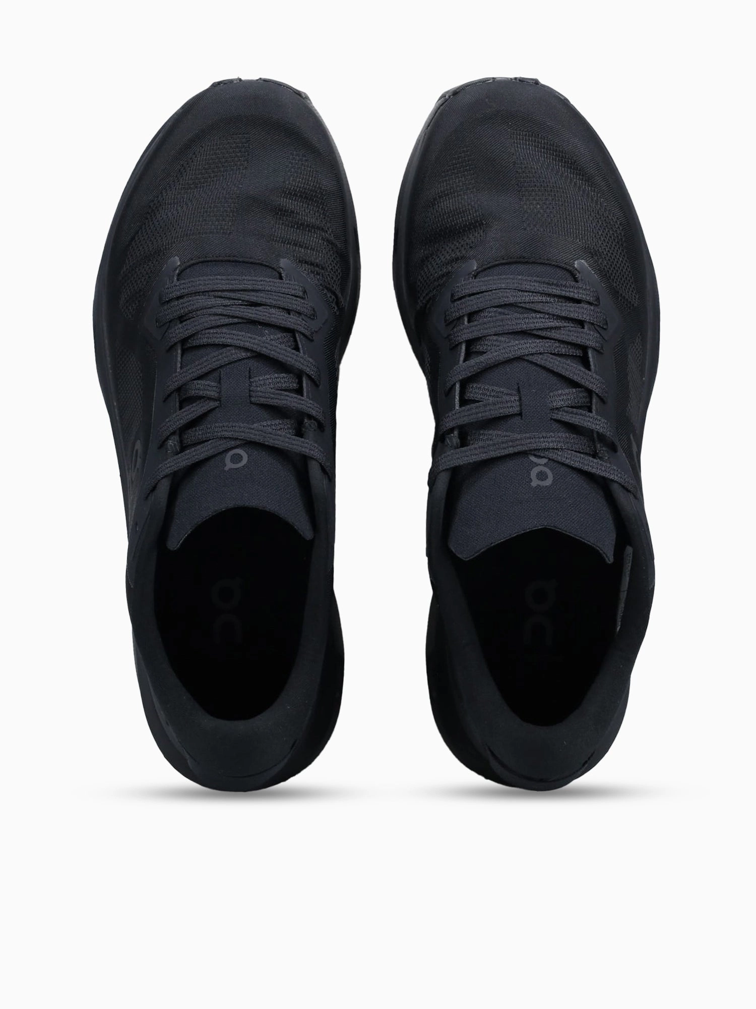 Cloudzone Black Eclipse mesh Running Shoes With Flat Feet