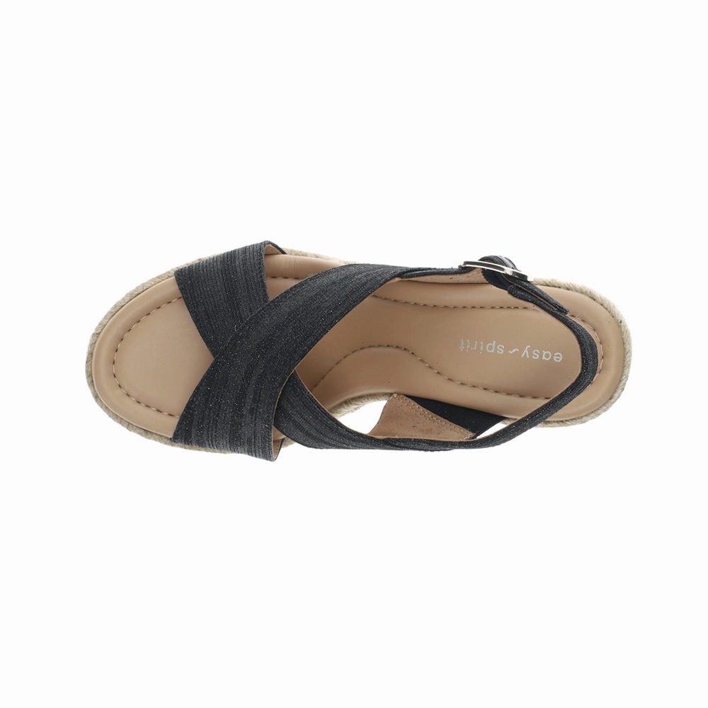 Footbed Sandals Ariane Espadrille Wedge Slingback Sandals