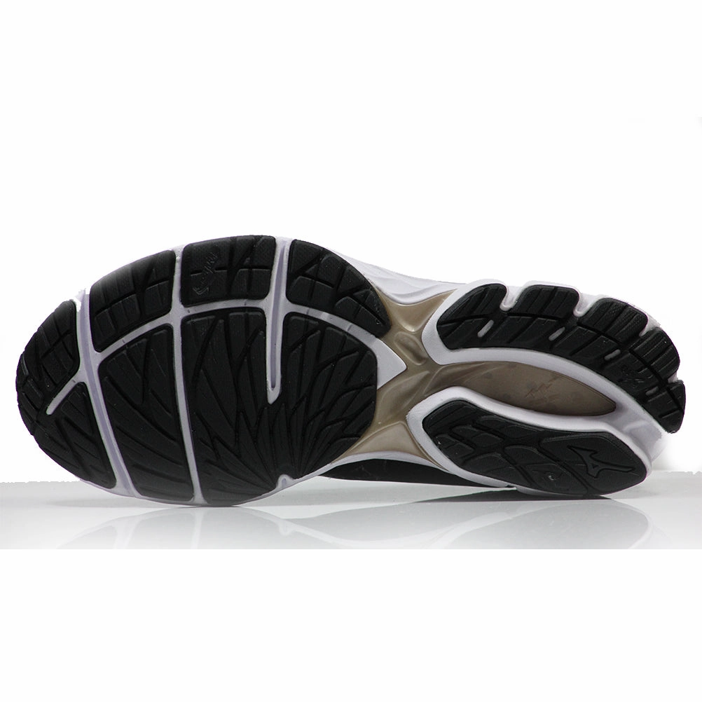 Mizuno Wave Rider 23 Women's Running Shoe - Black/Dark Shadow Black Heavy Running Shoes