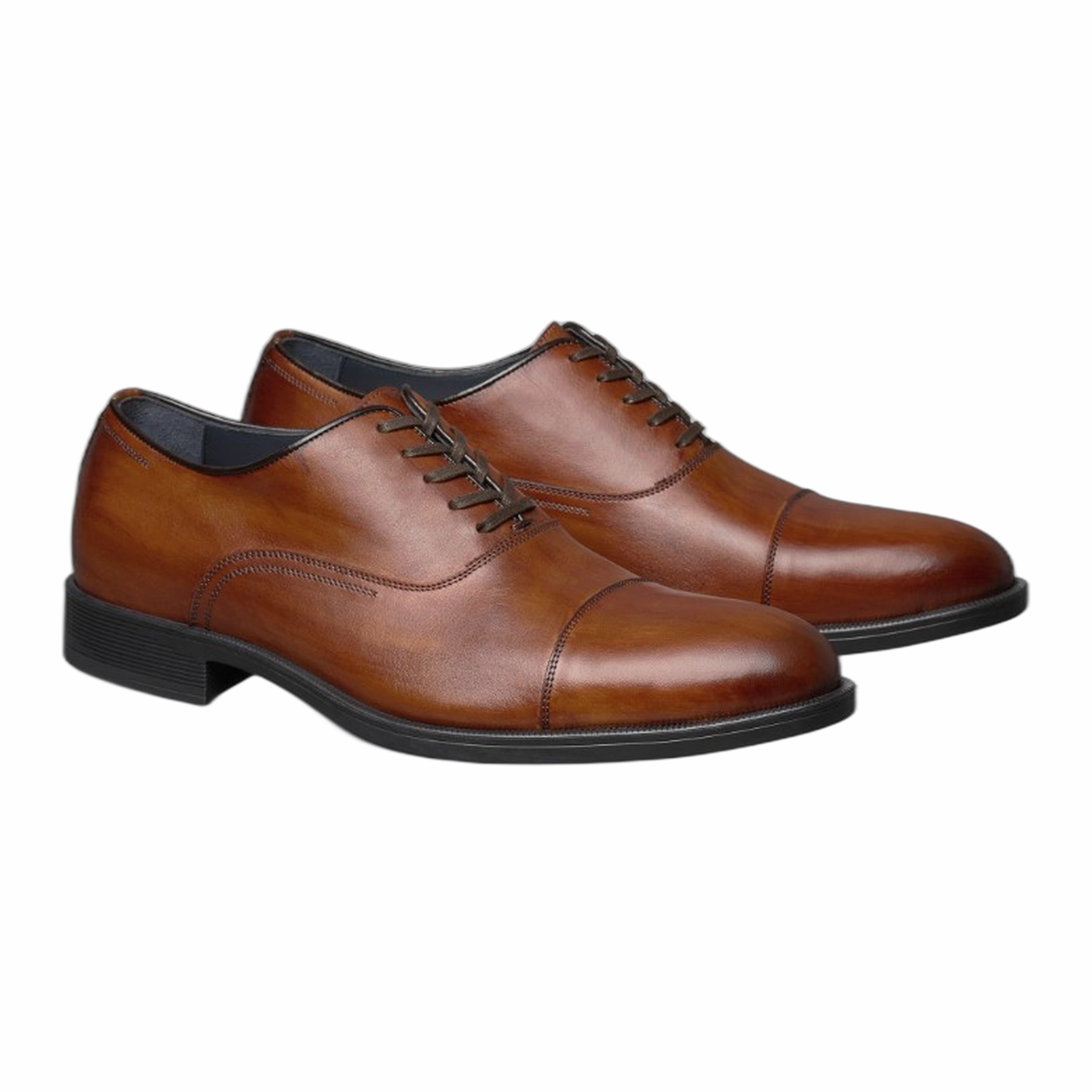 Flynch Cap Toe Dress Shoes Open Toe