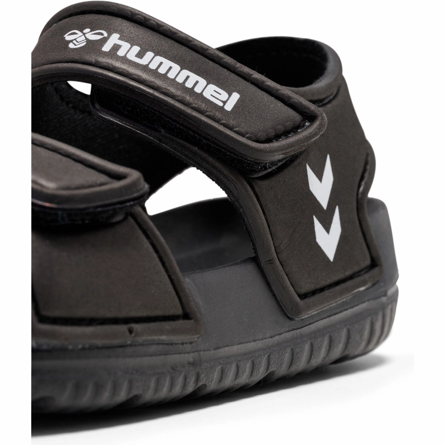 Hummel Black/Black Playa Jr Sandal Beezees Sandals
