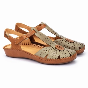 Pikolinos P. Vallarta Sage Leather Sandals (Women's) Mephisto Sandals