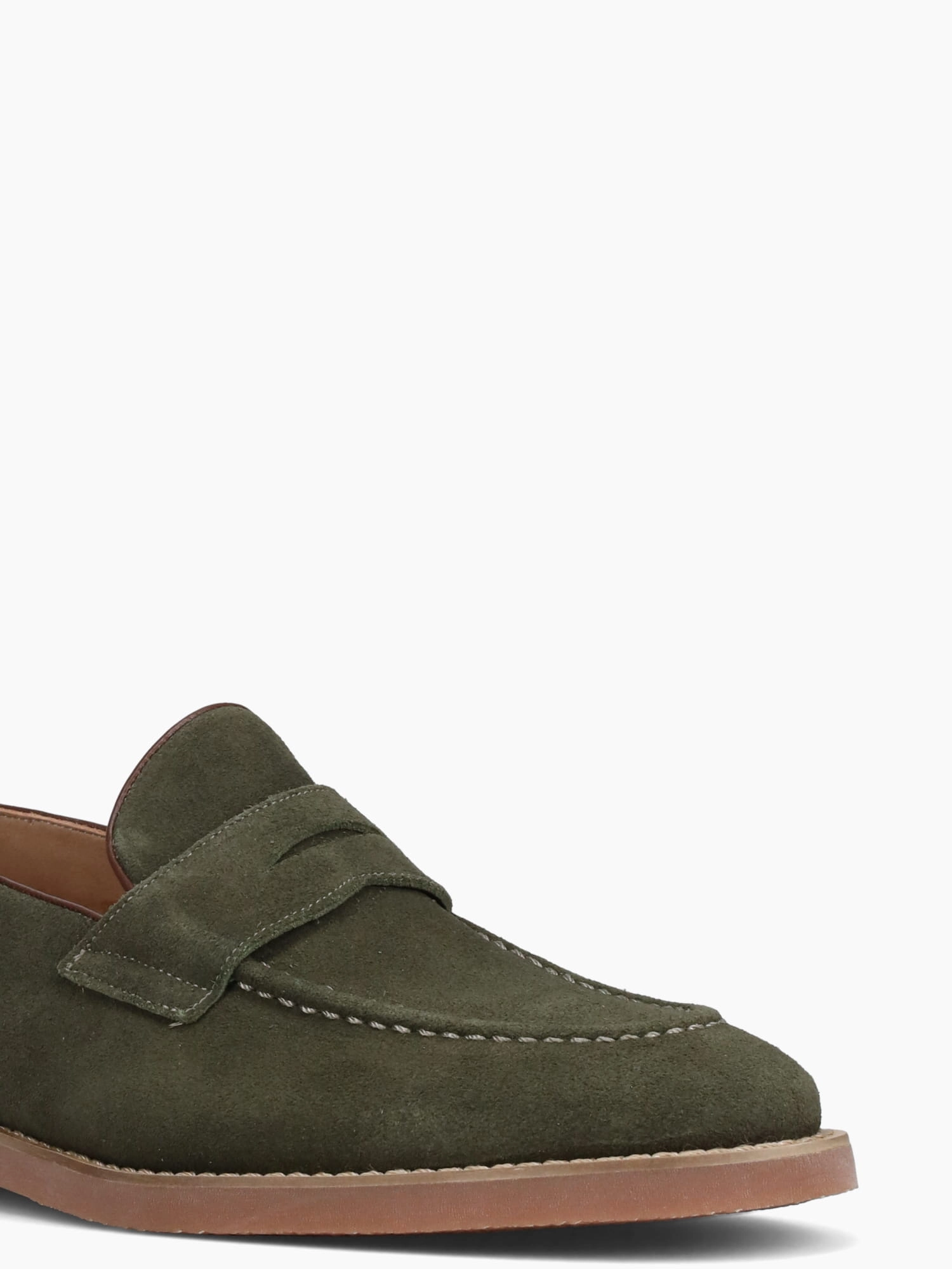 Frank Azeitona Green Suede Best Running Shoes For Overpronation Flat Feet