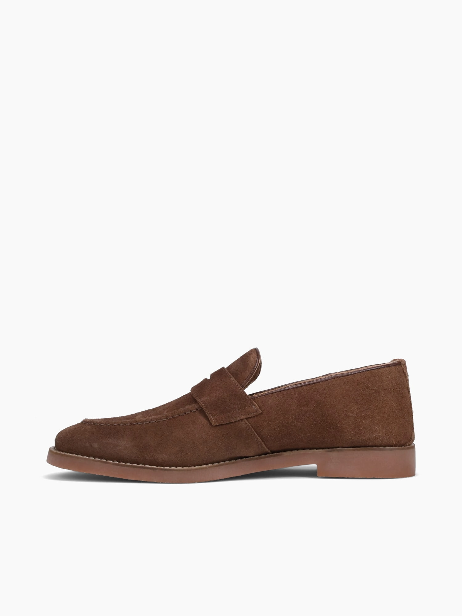 Pink Flat Shoes Frank Sandalo Brown Suede