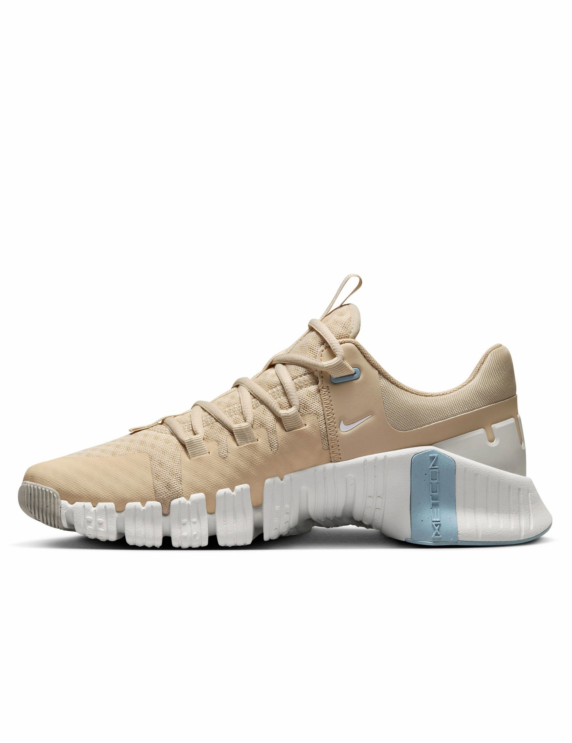 Nike Vapor Zoom Tennis Shoes Free Metcon 5 Shoes - Sanddrift/White/Phantom/Light Iron Ore
