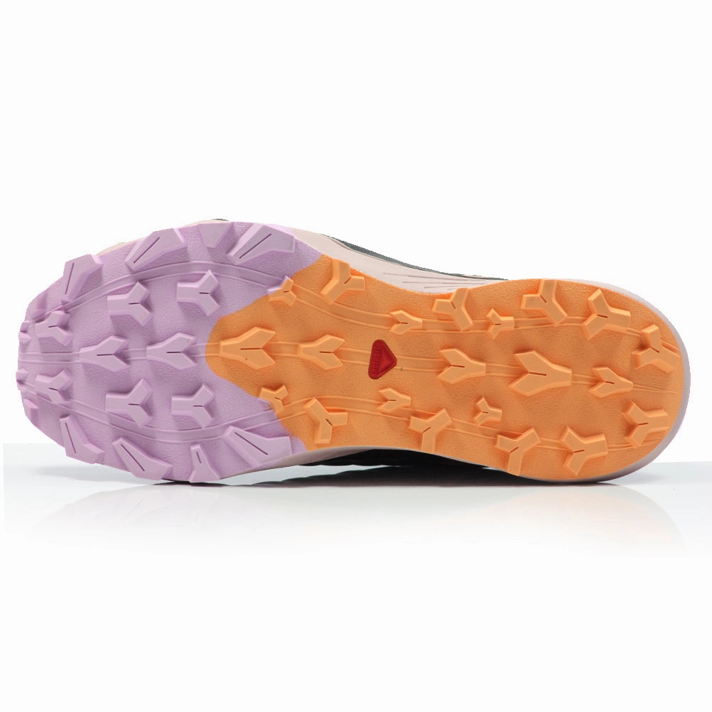 Best Running Shoe For Larger Runners Salomon Thundercross Women's Trail Shoe - Nocturne/Black/Papaya