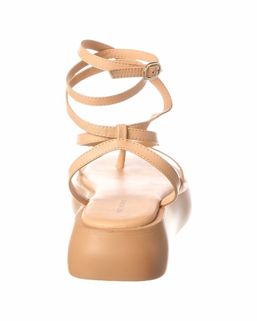 Comfort Footbed Memory Foam Footbed Sandals Free People Winnie Wrap Leather Flatform Sandal