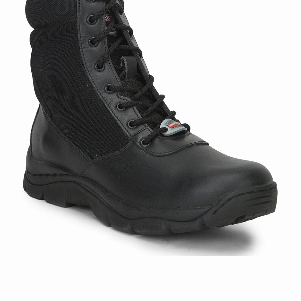 Freedom Casual (Black) Defence DMS Boot with ZIP PARACOM-2 By Liberty Extra Wide Boots