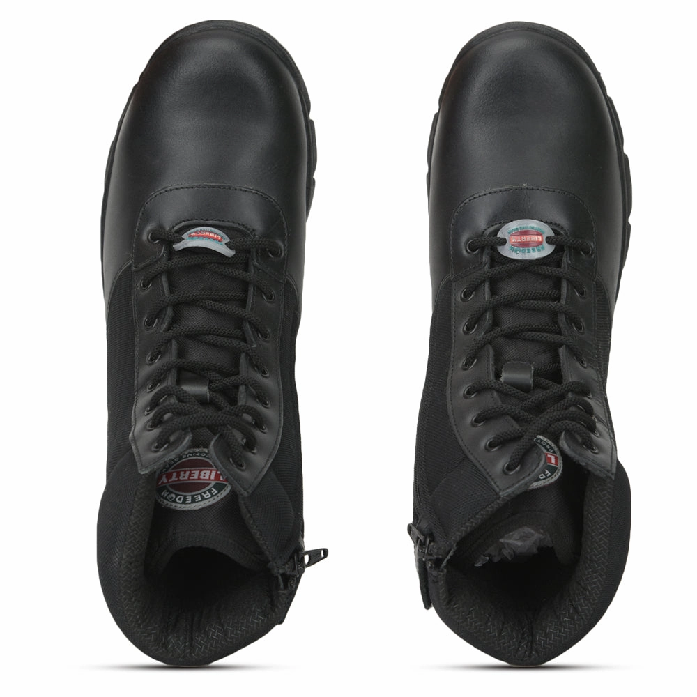 Freedom Casual (Black) Defence DMS Boot with ZIP PARACOM-2 By Liberty Rocky Boots
