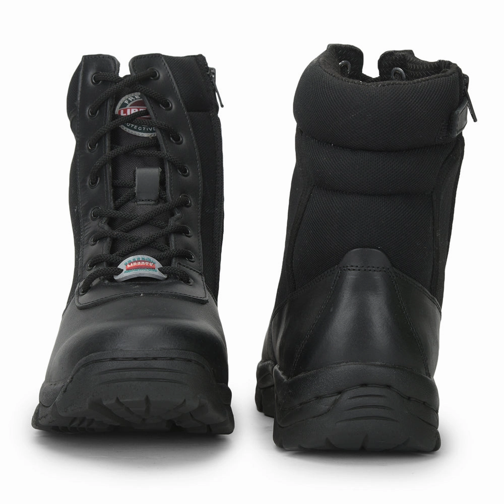 Freedom Casual (Black) Defence DMS Boot with ZIP PARACOM-2 By Liberty Rm Williams Boots