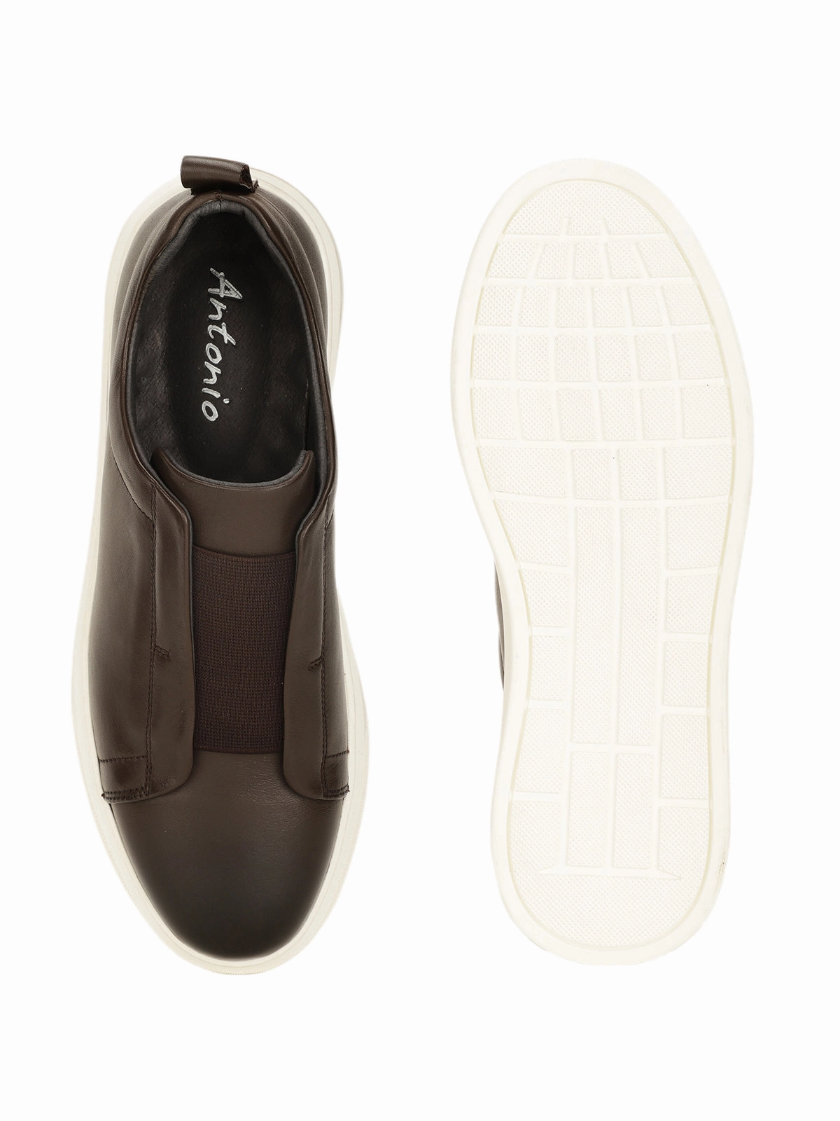 Postiano Premium Leather Sneakers Ivory Sneakers