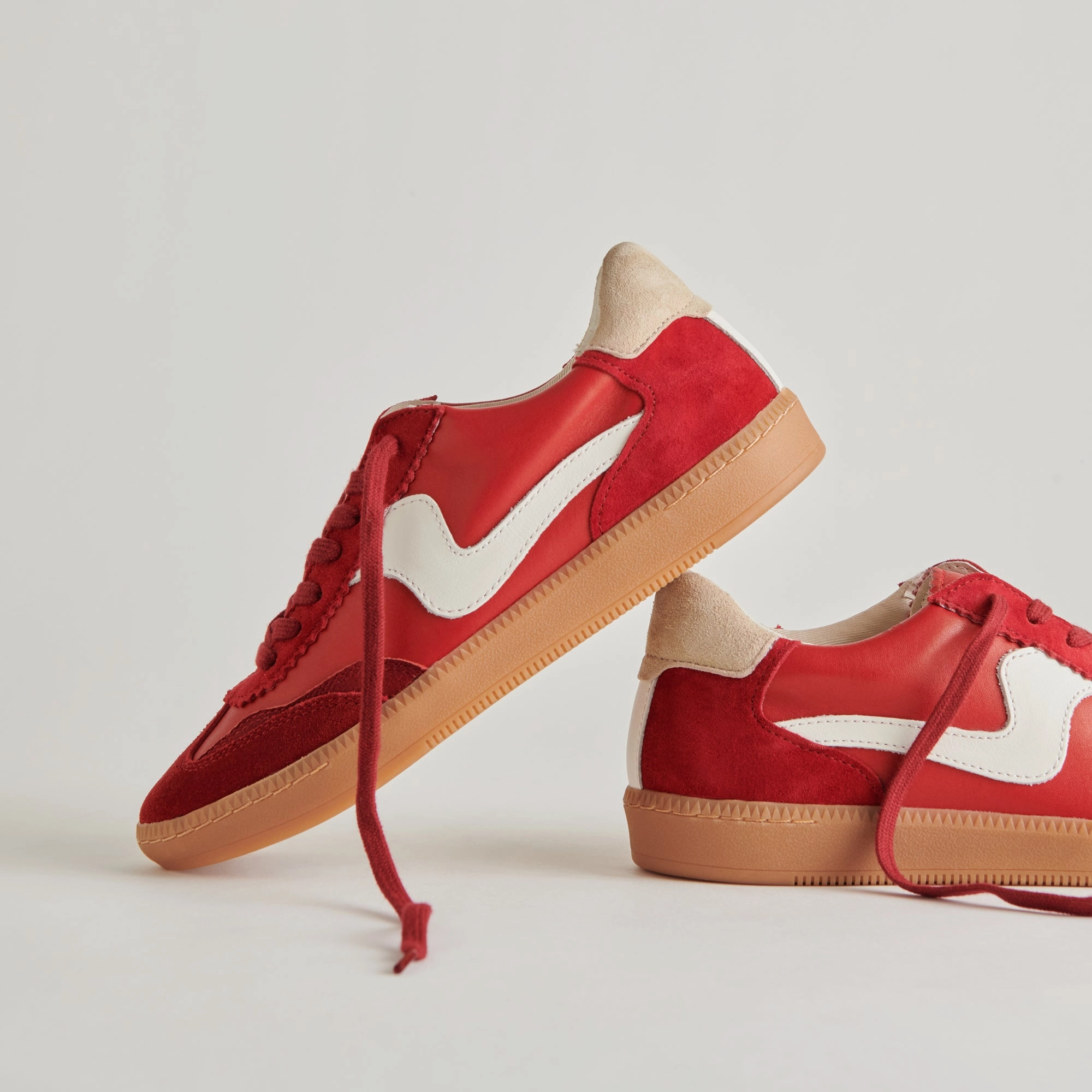 Costly Sneakers NOTICE SNEAKERS CRIMSON SUEDE