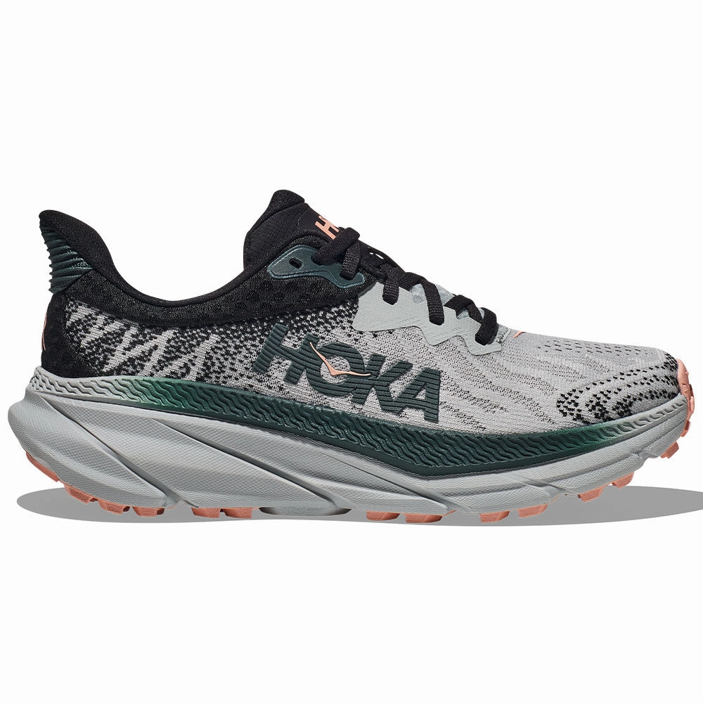 Redding Ca Women's Hoka Challenger ATR 7, Harbor Mist/Spruce, 10 B Medium