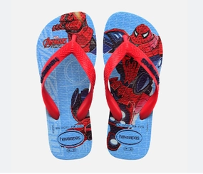 HAVAIANAS KIDS TOP MARVEL II - BLUE WATER Boomba Slippers