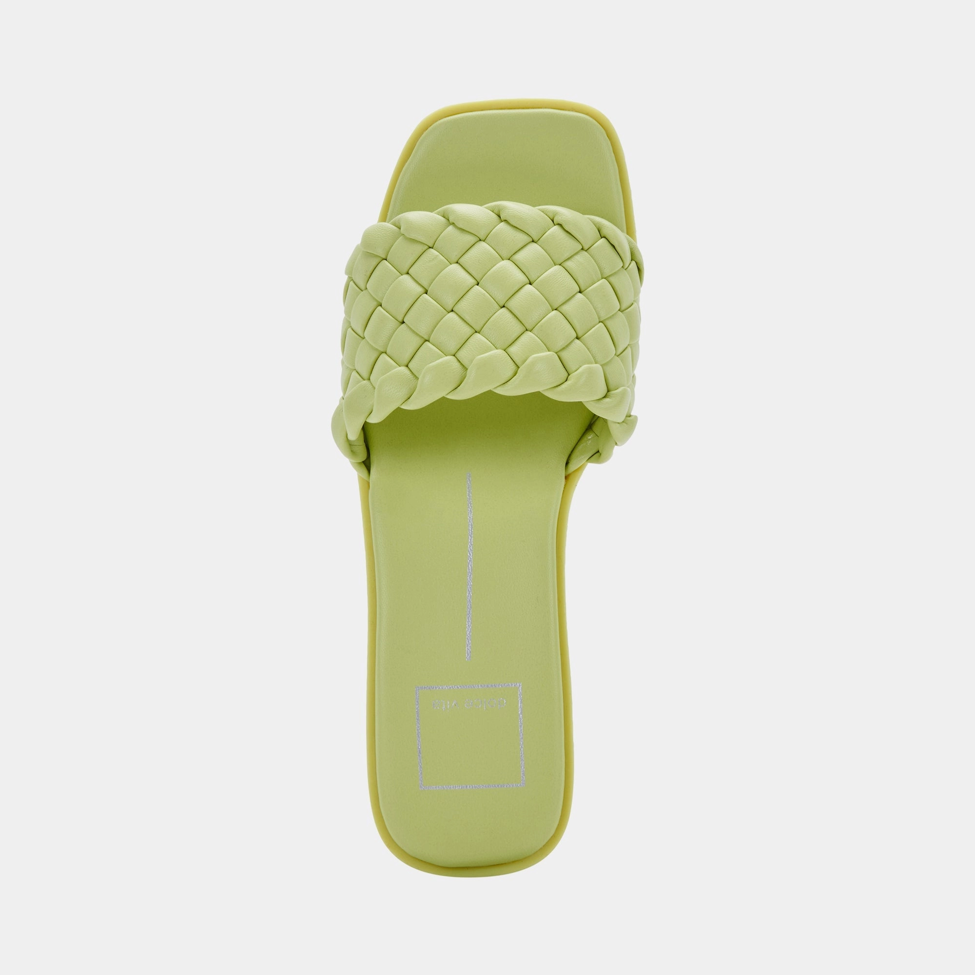 GOLDY SANDALS LIGHT GREEN STELLA - re:vita Platform Strap Sandals