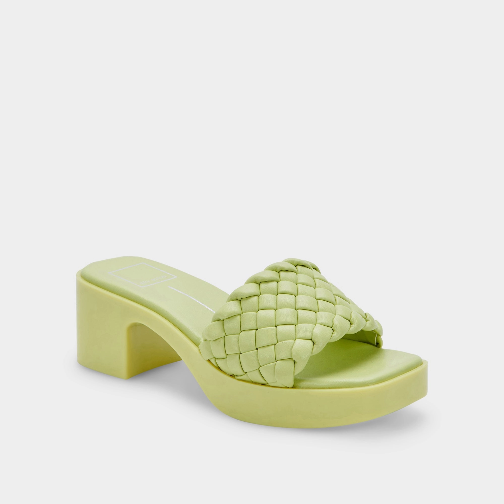 GOLDY SANDALS LIGHT GREEN STELLA - re:vita Adrienne Vittadini Sandals