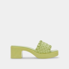 GOLDY SANDALS LIGHT GREEN STELLA - re:vita Sandals Near Me