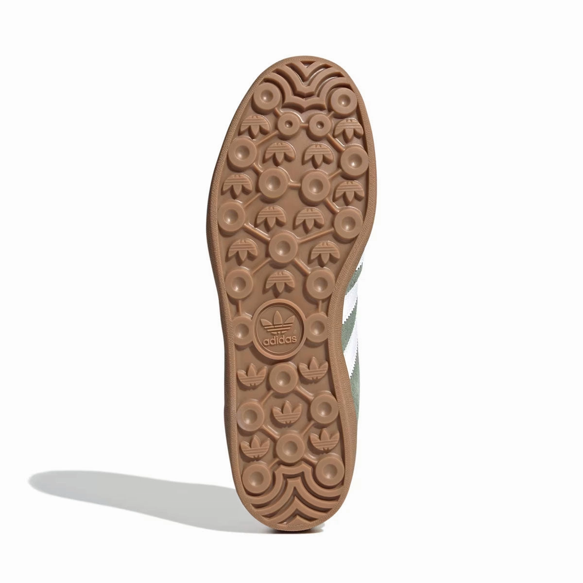 Personalized Adidas Shoes Gazelle Indoor 'Silver Pebble Silver Green'