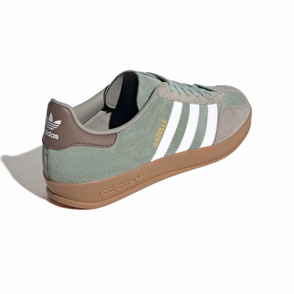 Adidas Adizero Adios 9 Running Shoes Gazelle Indoor 'Silver Pebble Silver Green'