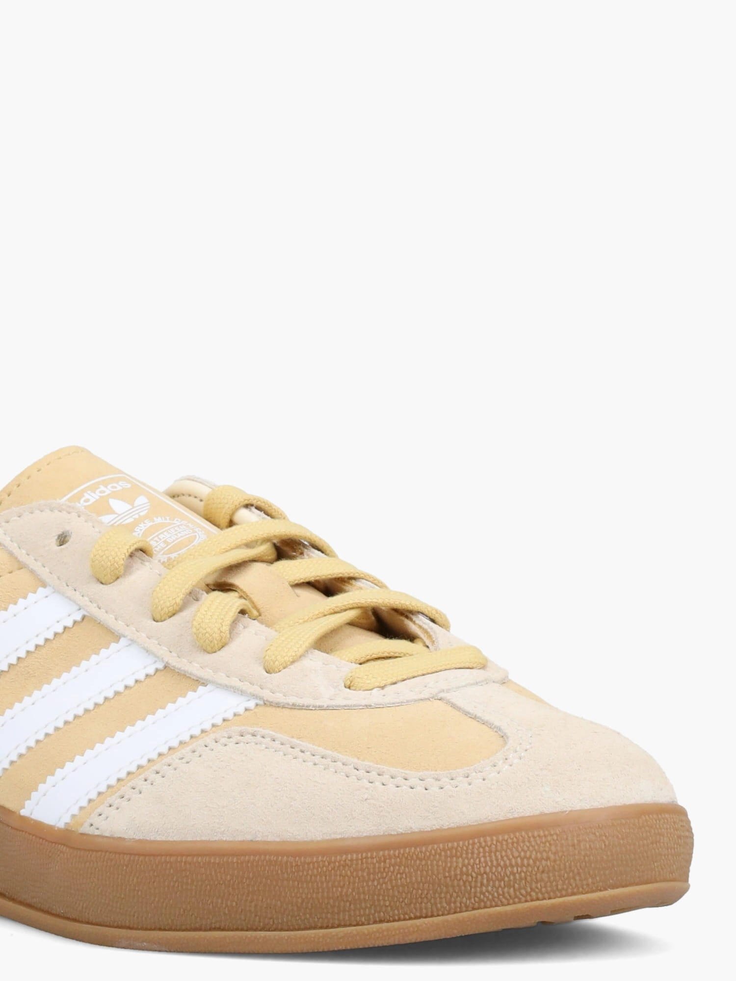 Gazelle Indoor Beige Navy suede Flat Designer Bridal Shoes