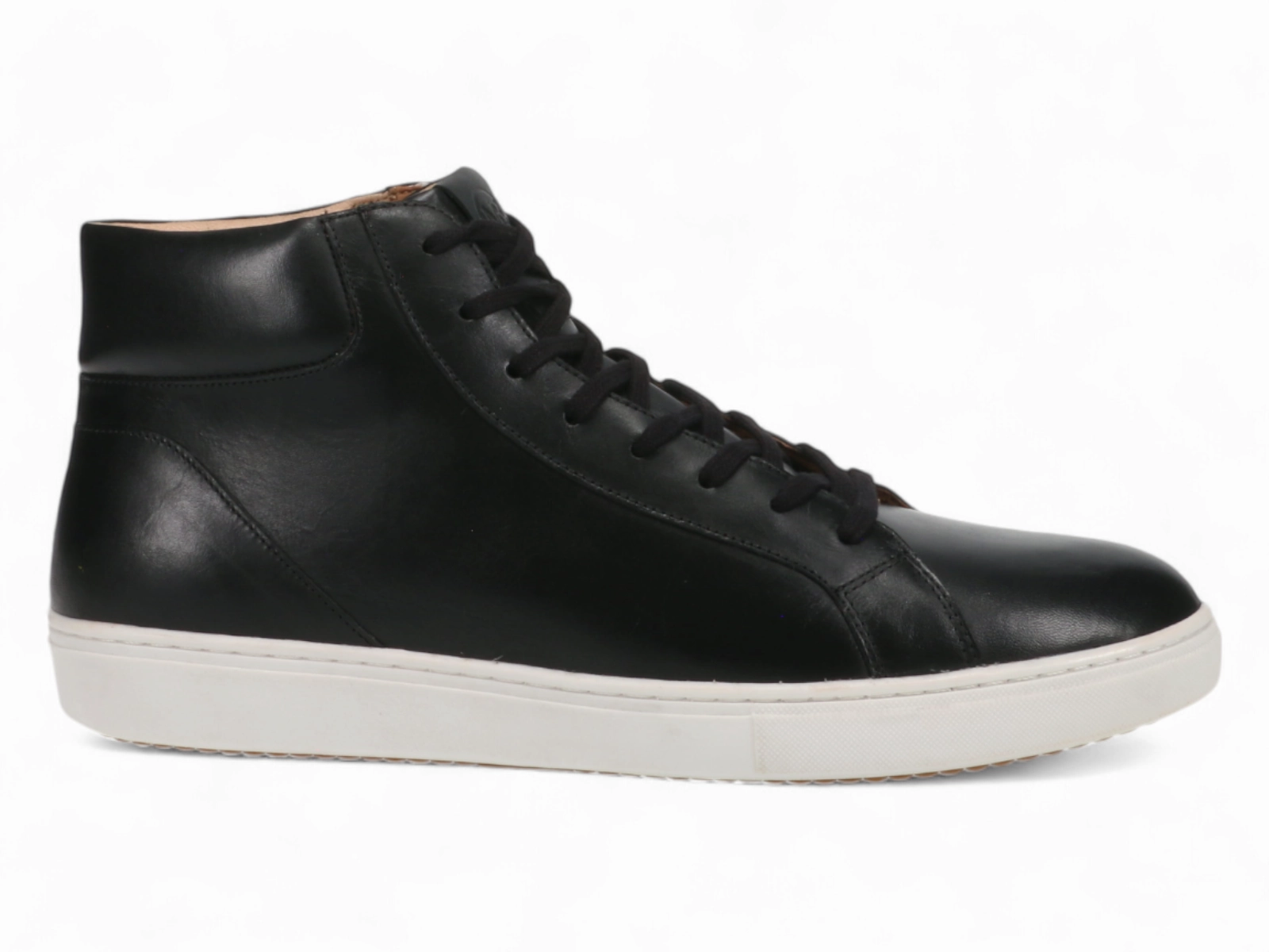 Michael Ellis Bennett High-Top Sneaker Black Ankle Lace Up Boots
