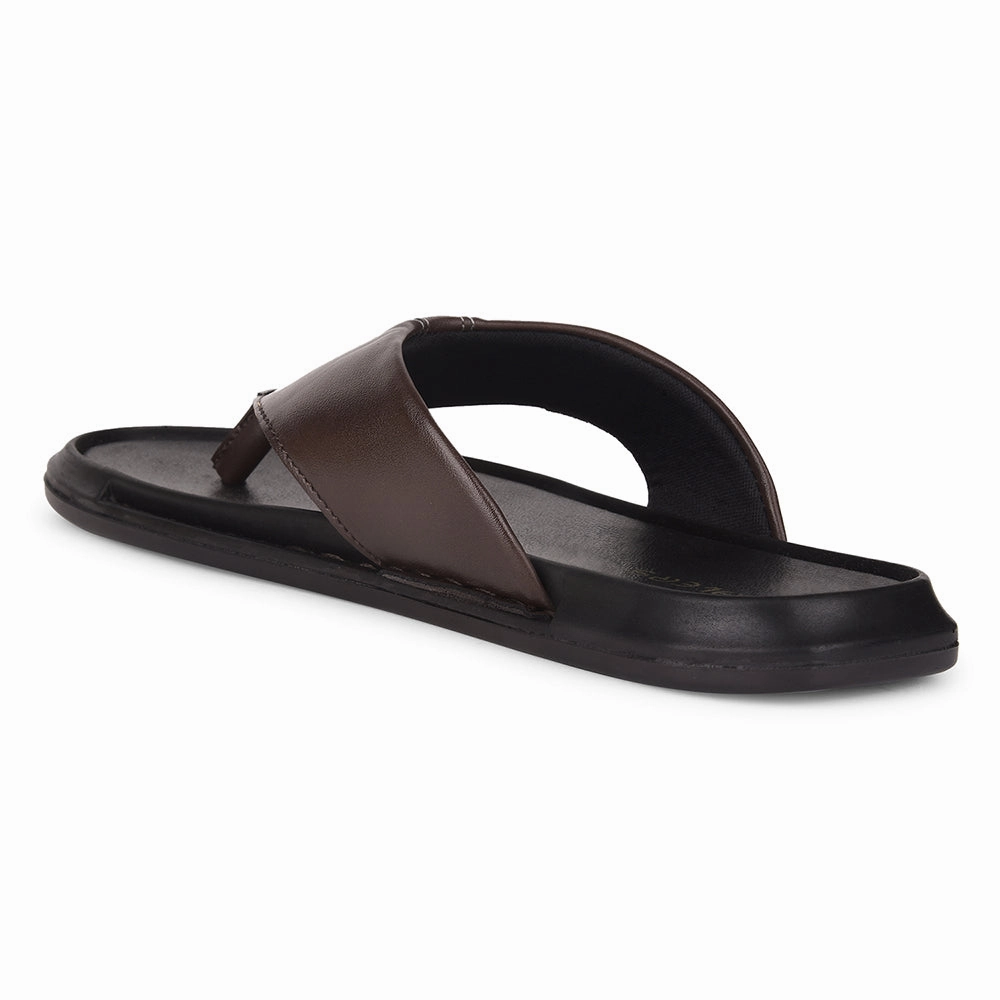 Pou Slippers Healers By Liberty AVN-107 Casual Slippers For Men - Brown