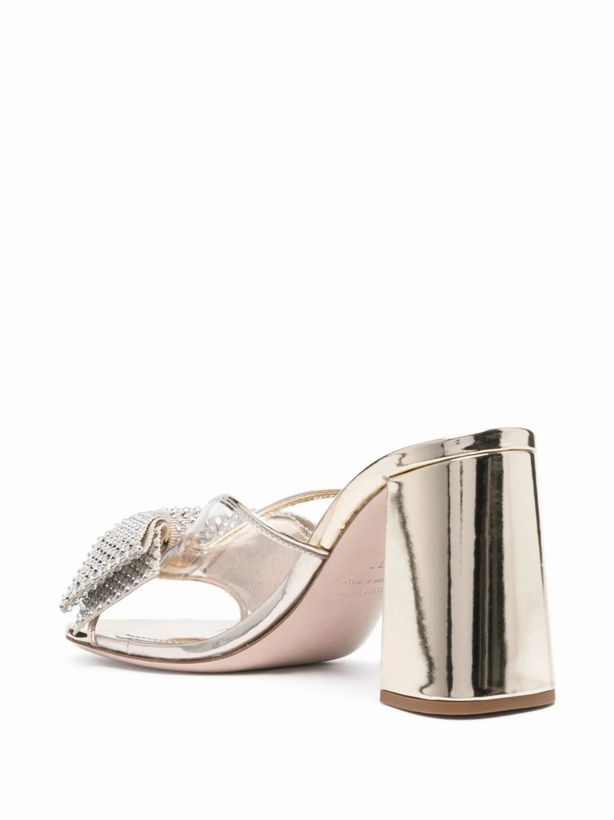 crystal-embellished metallic 85mm sandals Sandals Birkenstocks