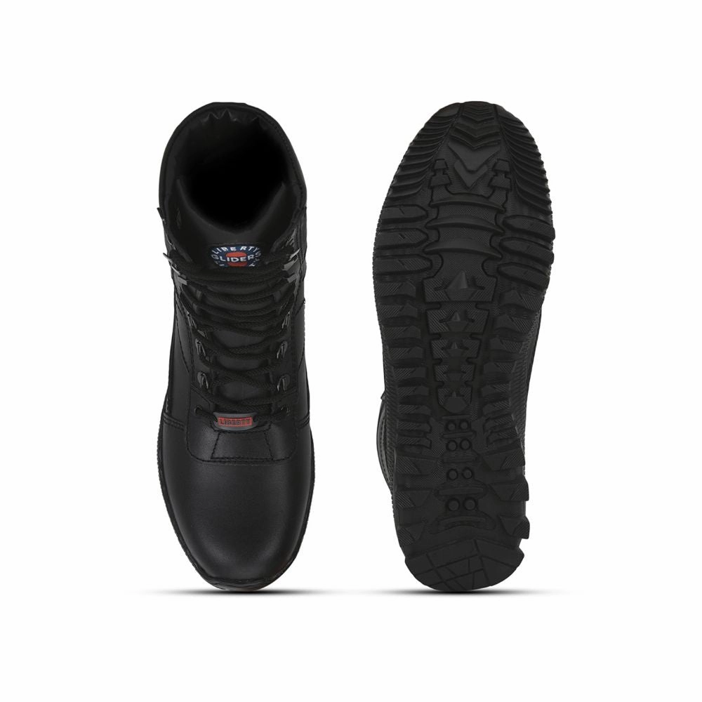 Cowgirl Boots Clearance Gliders (Black) Casual Lace Up Shoes For Men PARABOOT-X By Liberty