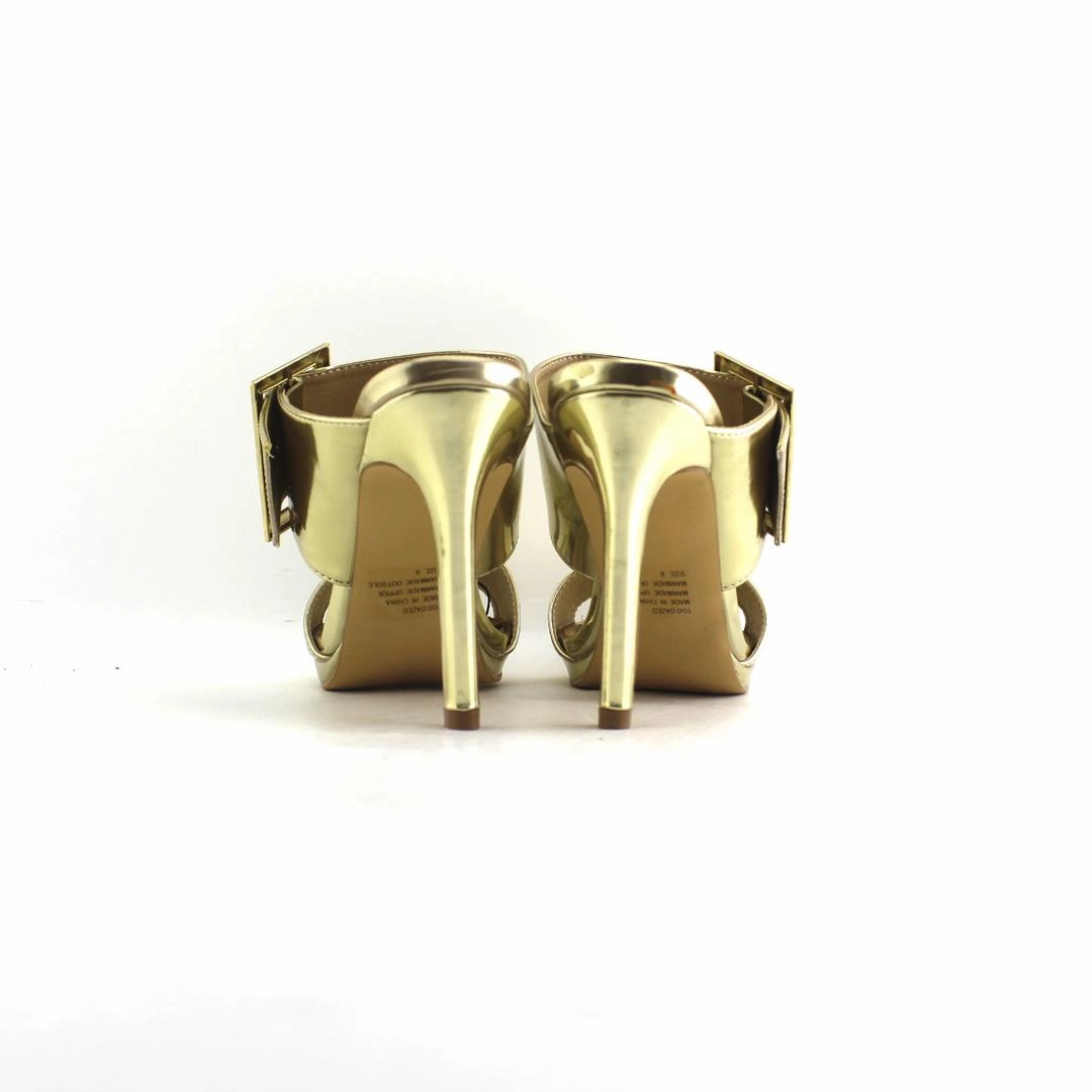 2 LIPS TOO DAZED Thigh High Heels Boots