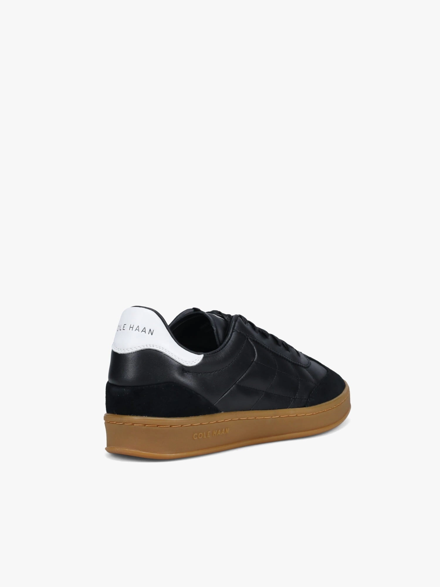 T-strap Flat Shoes Grandpro Breakaway Black Gum leather