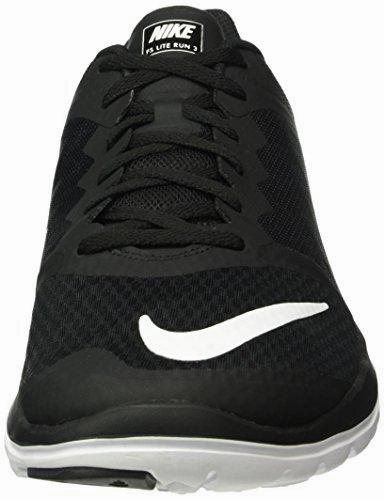 Nike Indoor Turf Soccer Shoes Fs Lite Run 3 Running Shoe Black/White 10.5 DM Us