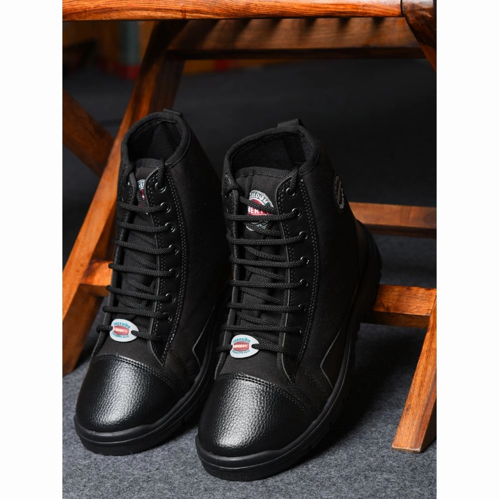 Hiking Shoes Boots Freedom Sports (Black) Defence Jungle Boot FOREST-22 By Liberty