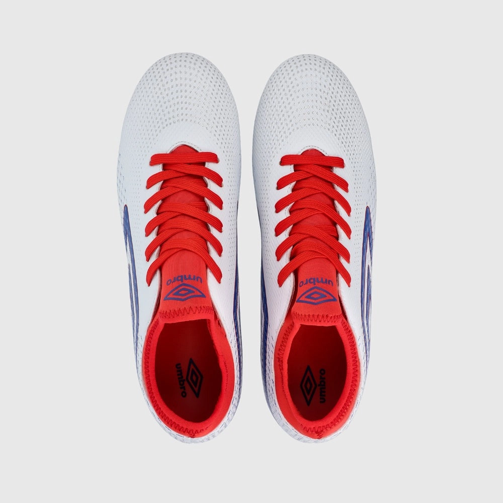 Umbro Mens Australis Football Boots White Youth Dirt Bike Boots