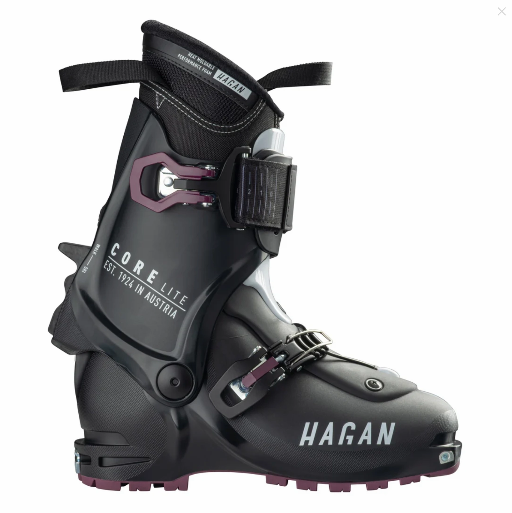Lightweight Hiking Boots Hagan Core Lite Women's Ski Boots