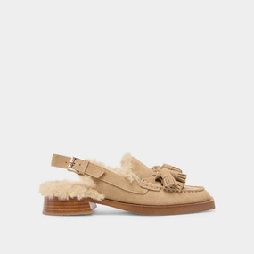 Michael Kors Buchanan Loafers HAMLIT PLUSH LOAFERS DK TAUPE SUEDE