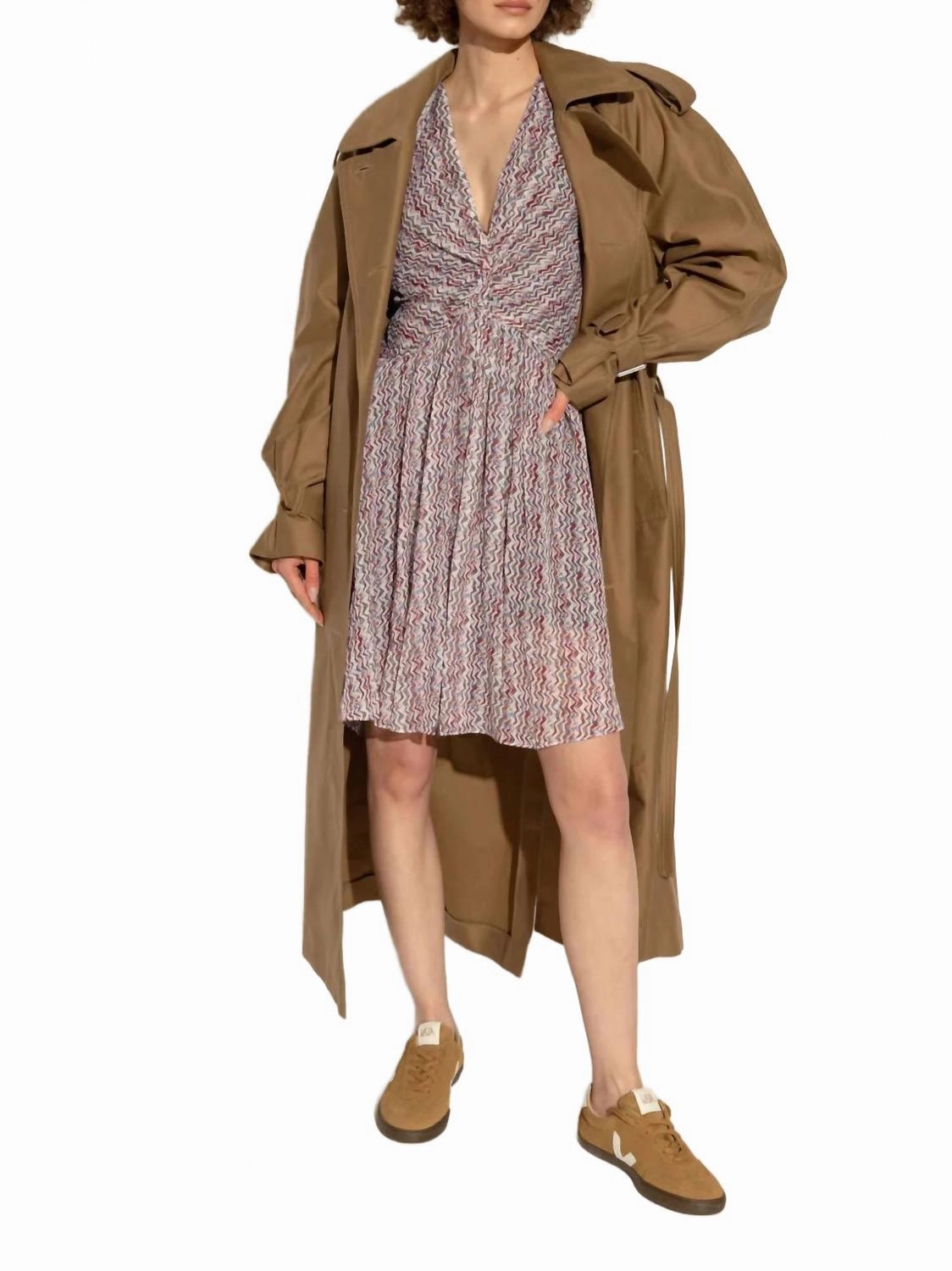 Dark Sneakers Unisex Volley Suede Sneakers In Tent Natural Eagle