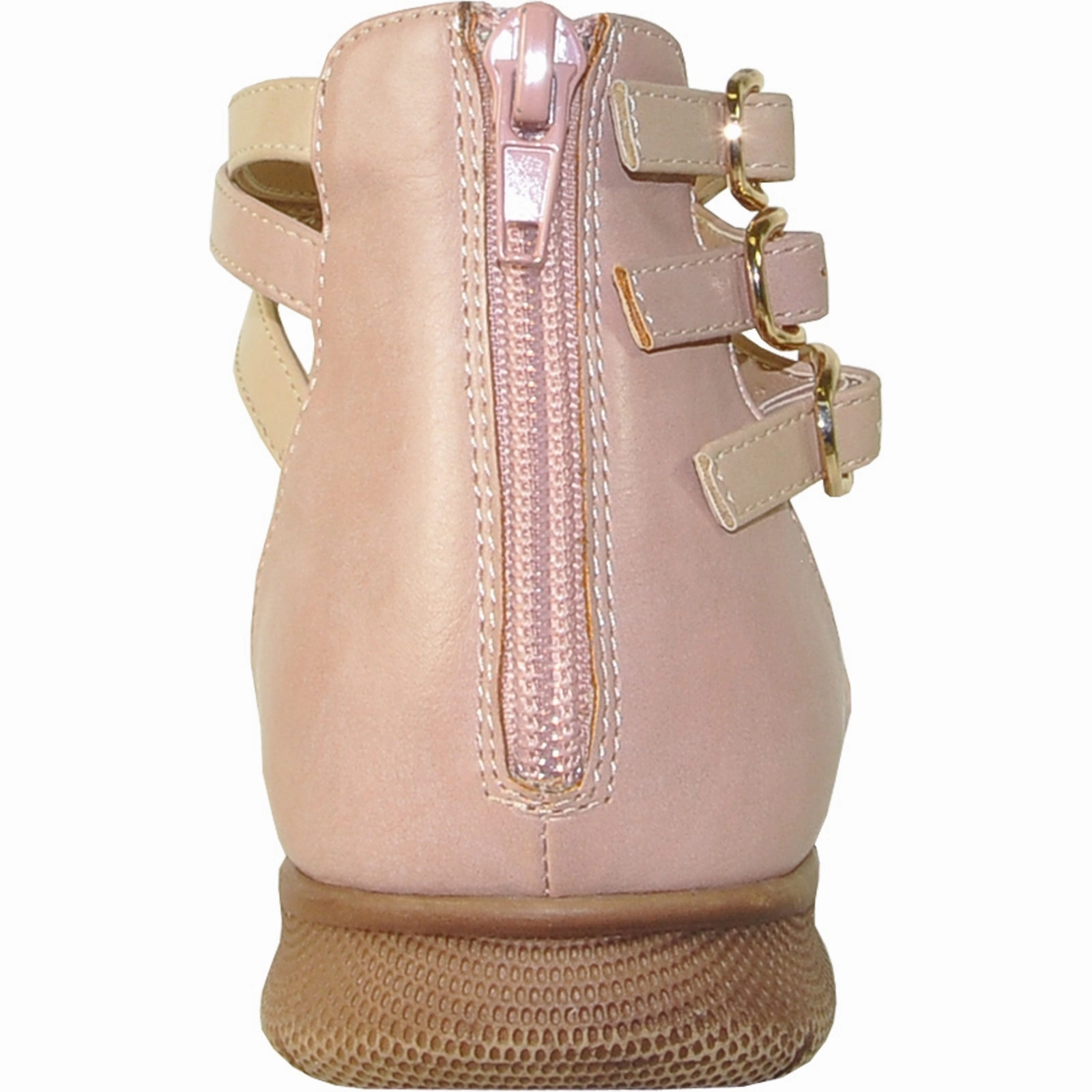 VANGELO Women Sandal LILA Flat Sandal Pink Good Shoes For Squatting