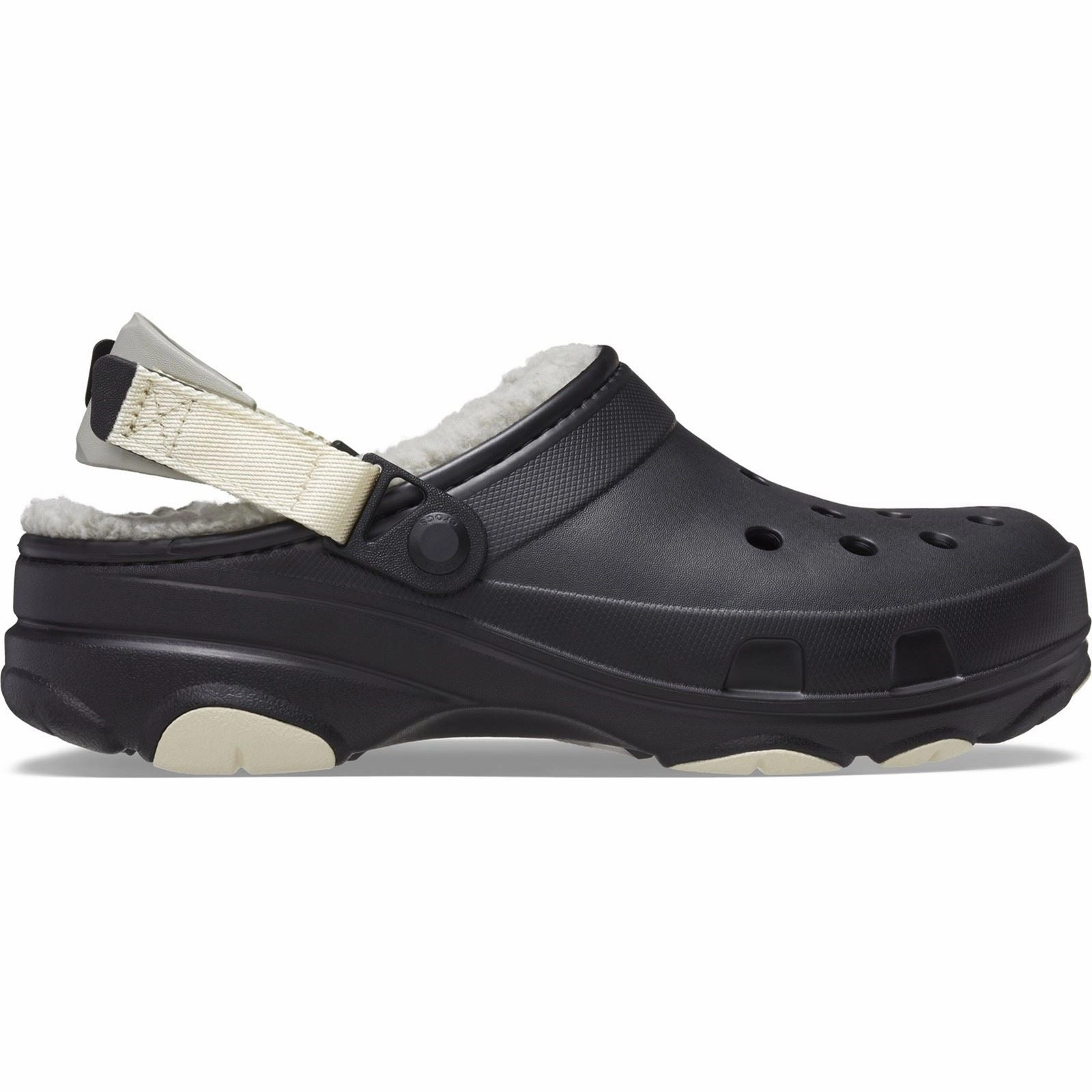 Men's Crocs 207936 All Terrain Lined Clog Sandals Naruto Sandals