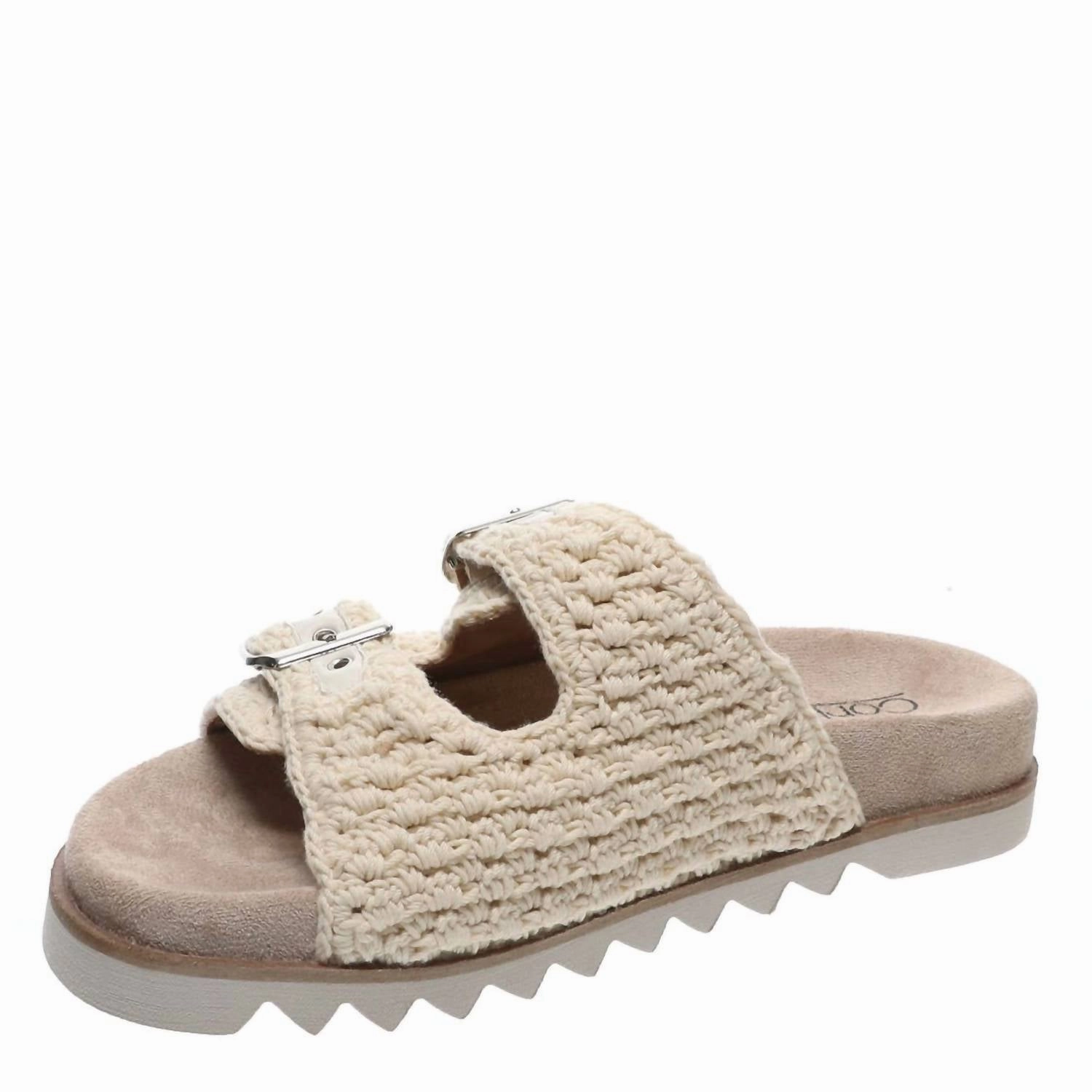 Closed Toe Platform Sandals Women's Dash Sandals In Natural