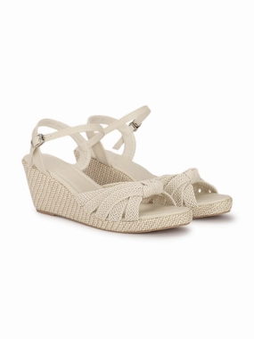Delia Crochet Jute Wedge Sandals Sandals Location