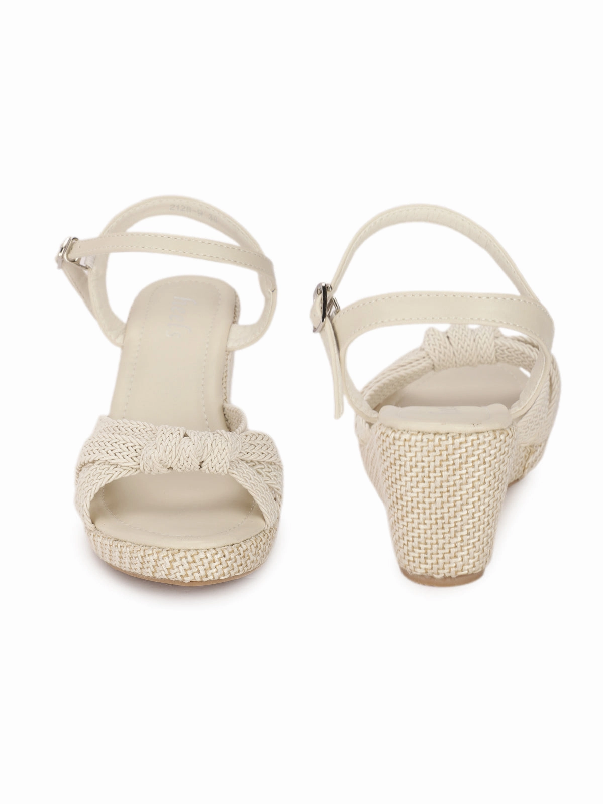 Sandals Extra Wide Delia Crochet Jute Wedge Sandals