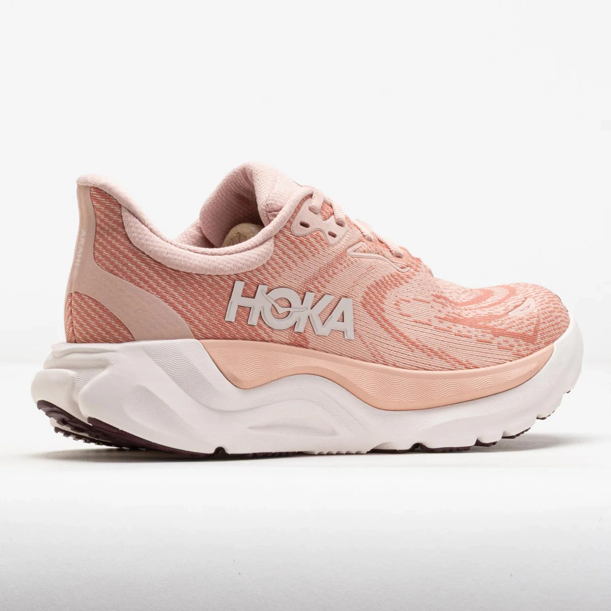 Best Shoes For Running On Treadmill Hoka Arahi 8 (Blush/Rose Latte) - Women's