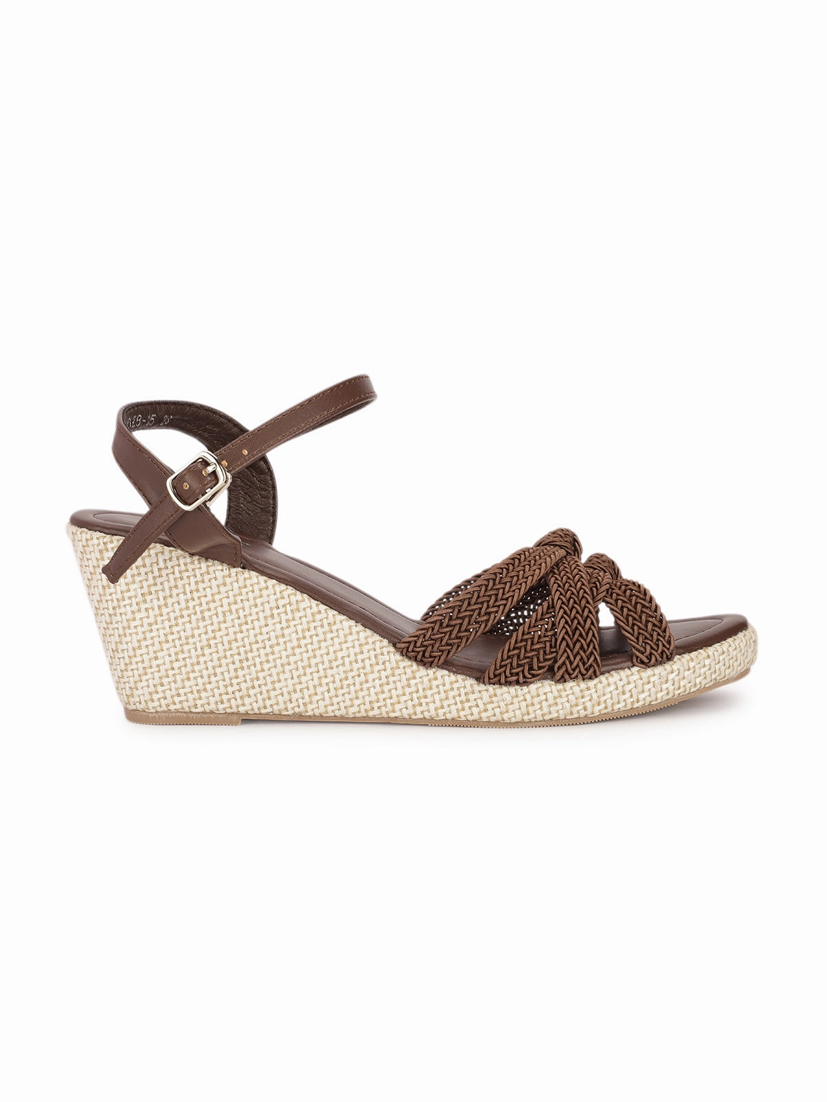 Lyra Crochet Jute Wedge Sandals Sandals Tie Ankle