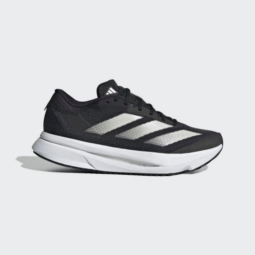 Adidas Padel Shoes ADIZERO SL2 RUNNING SHOES - Core Black / Zero Metalic / Carbon